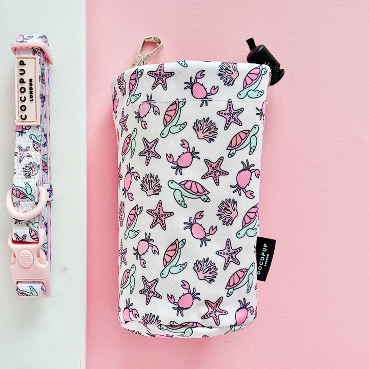 Drawstring Treat Pouch - Pawcific Pink Reef