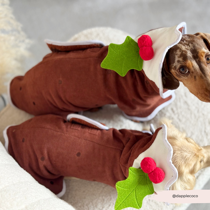 PERSONALISED Christmas Pudding Drying Robe