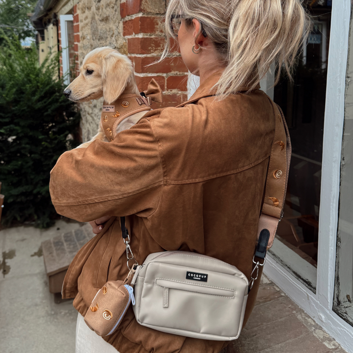 Dog Walking Caramel Latte Bag Bundle - Pawtisserie