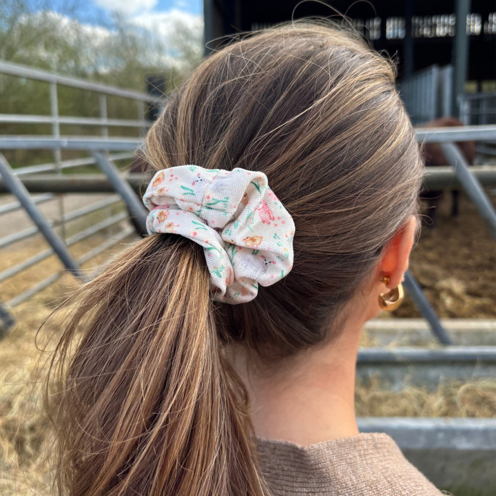 Farmyard Friends Scrunchie by Coconut Lane