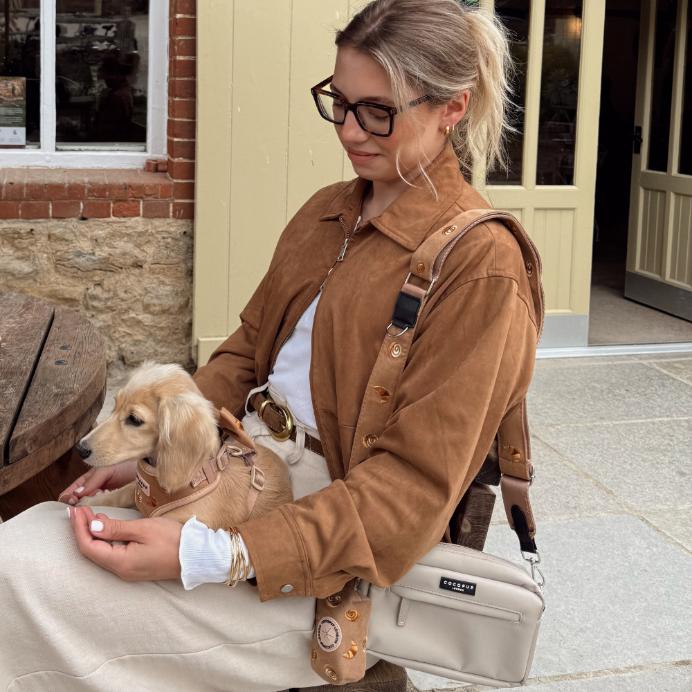 Dog Walking Caramel Latte Bag Bundle - Pawtisserie