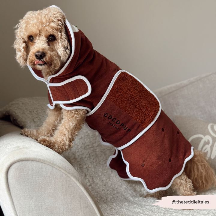 PERSONALISED Christmas Pudding Drying Robe