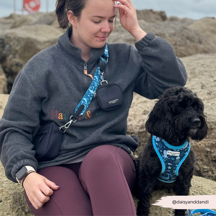 Dog Walking Bag Bundle - Sea Life Pawty