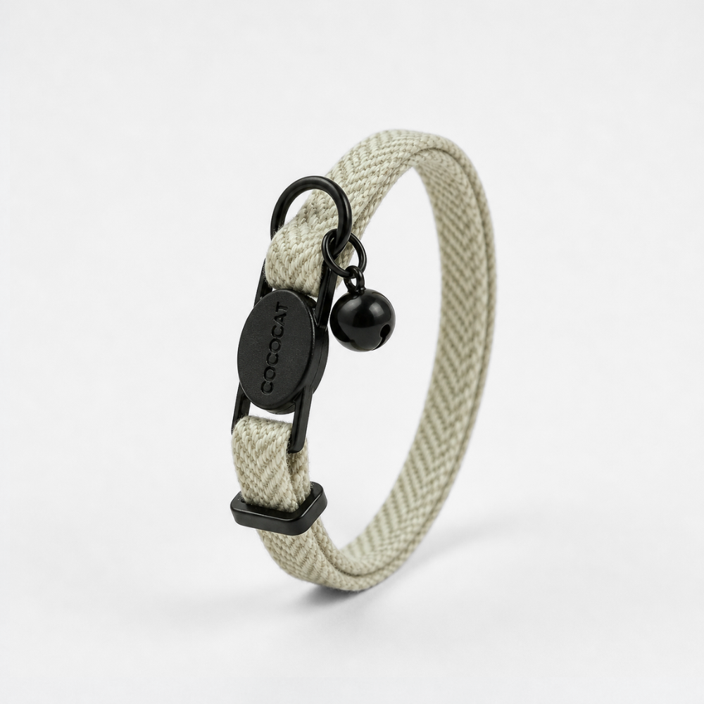 Cat Collar - Sage Tweed