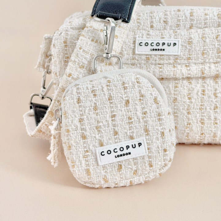 Treat Pouch - Vanilla Textured Tweed