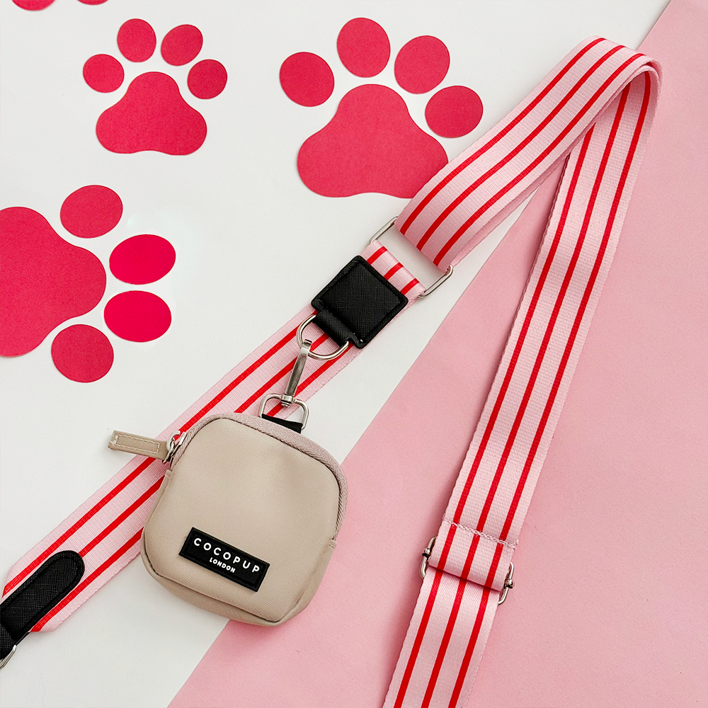Dog Walking Bag Bundle - Candy Stripe