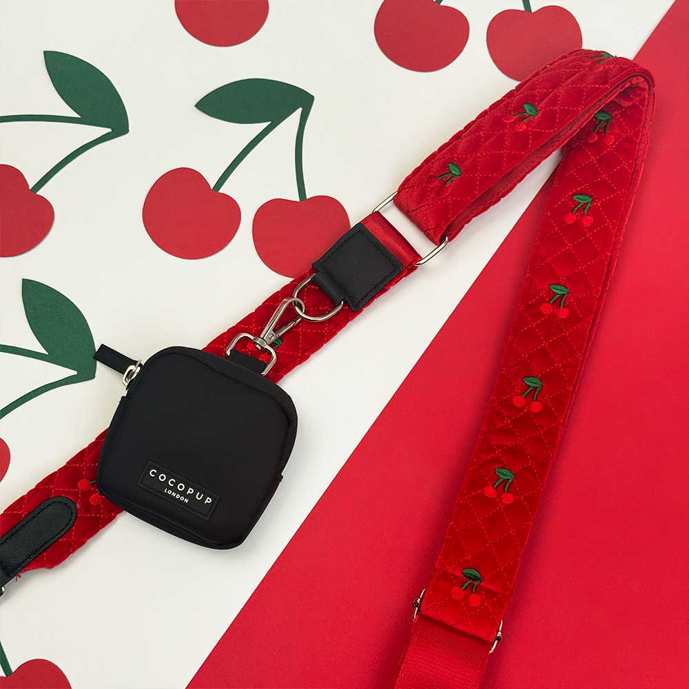 Bag Strap - Cherry Velvet Crush