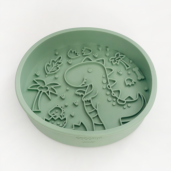 Silicone Slow Feed Dog Bowl - Dinopaws