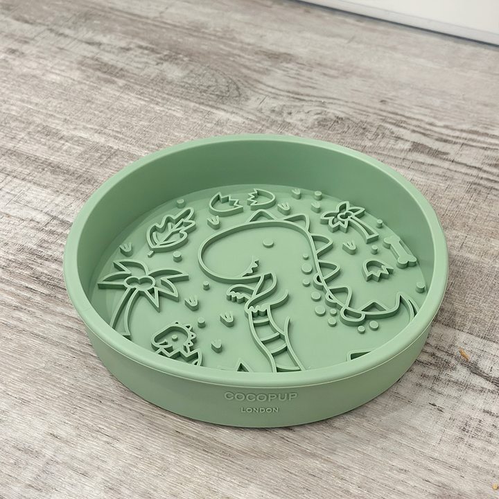 Silicone Slow Feed Dog Bowl - Dinopaws