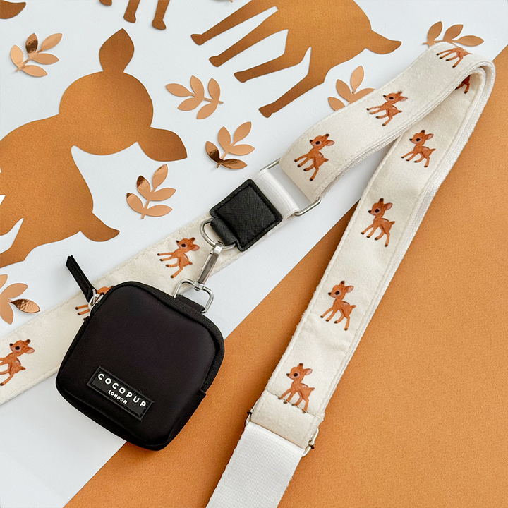 Luxe Dog Walking Bag Bundle - Fleecy Fawn