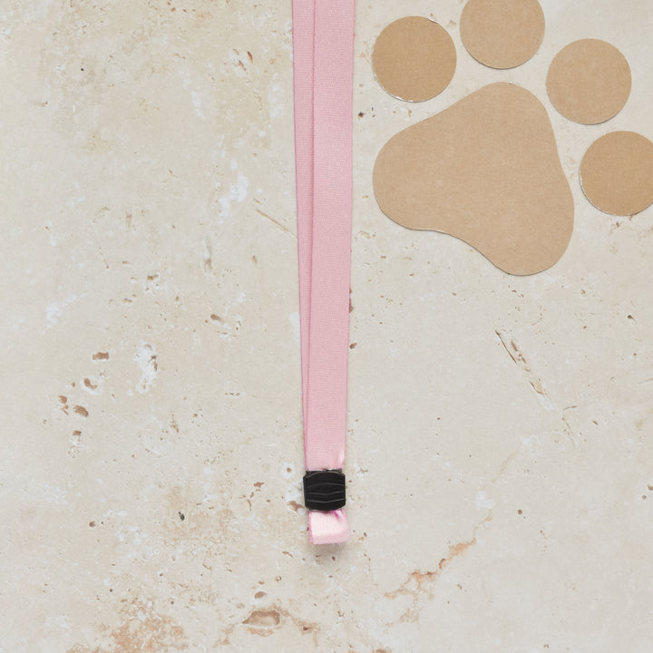 Lanyard - Plain Baby Pink