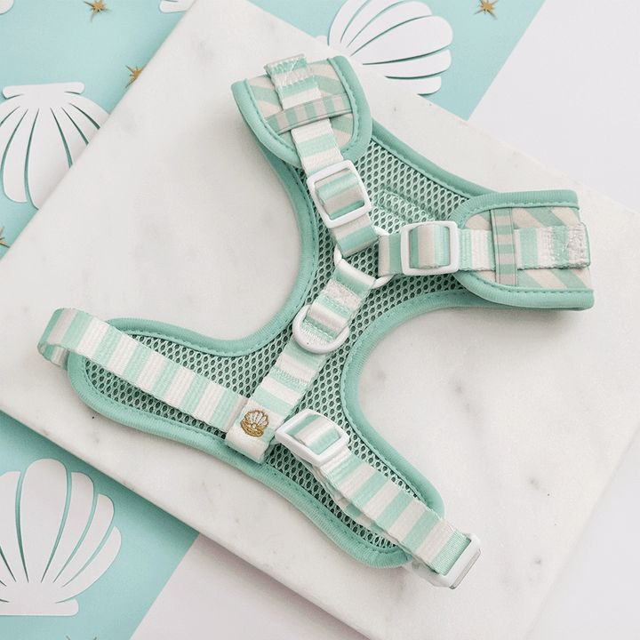 Mermaid Pearl Pup Adjustable Neck HARNESS