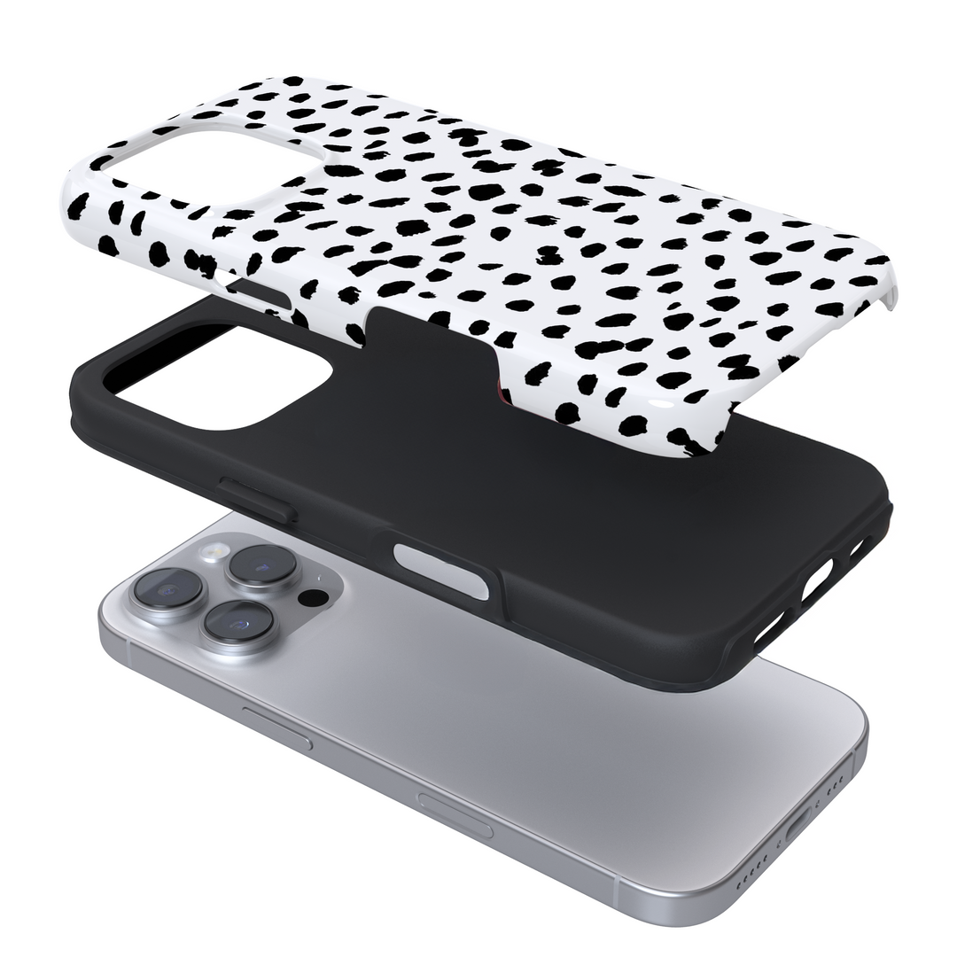 Tough Phone Case - Monochrome Spots