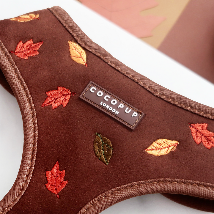 Pawtumn Leaves Adjustable Neck HARNESS