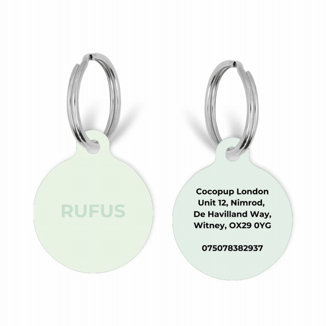 Personalised ID Tag - Plain