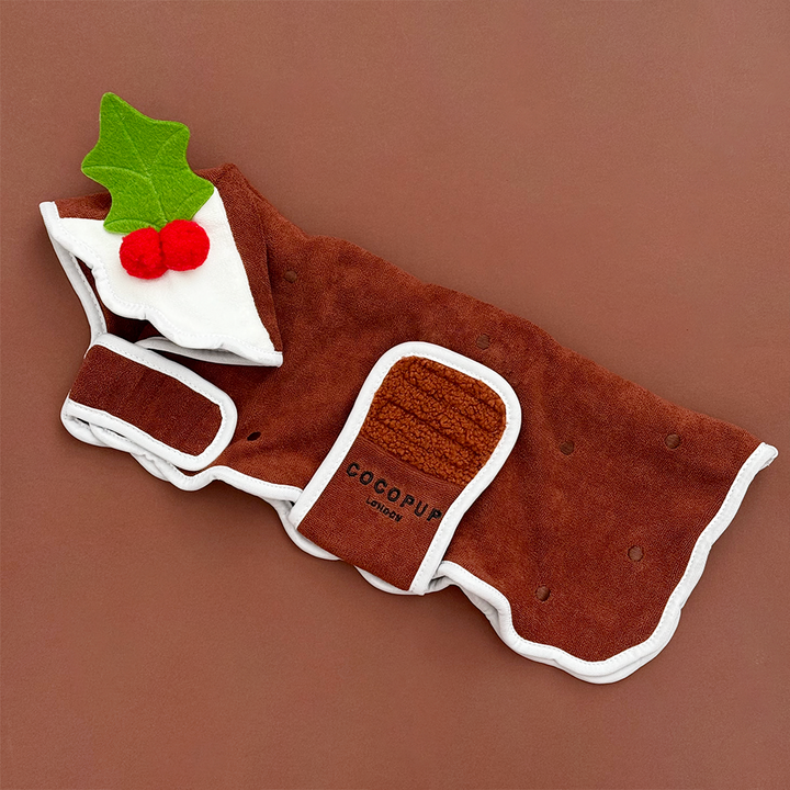PERSONALISED Christmas Pudding Drying Robe