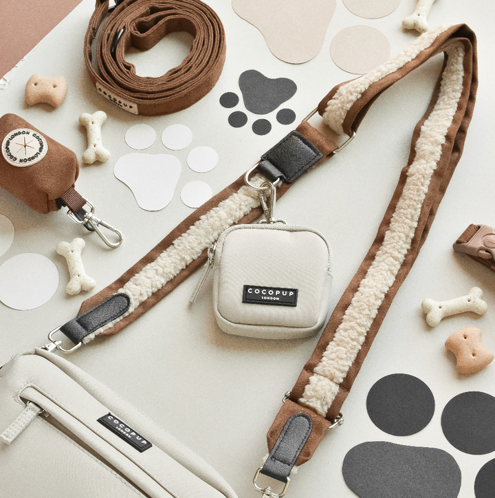 Build Your Own Dog Walking Bag - Caramel Latte Bag