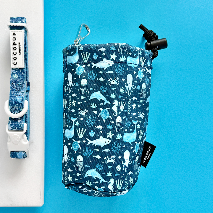 Drawstring Treat Pouch - Sea Life Pawty