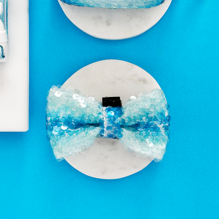 Seaside Shimmer Bow Tie