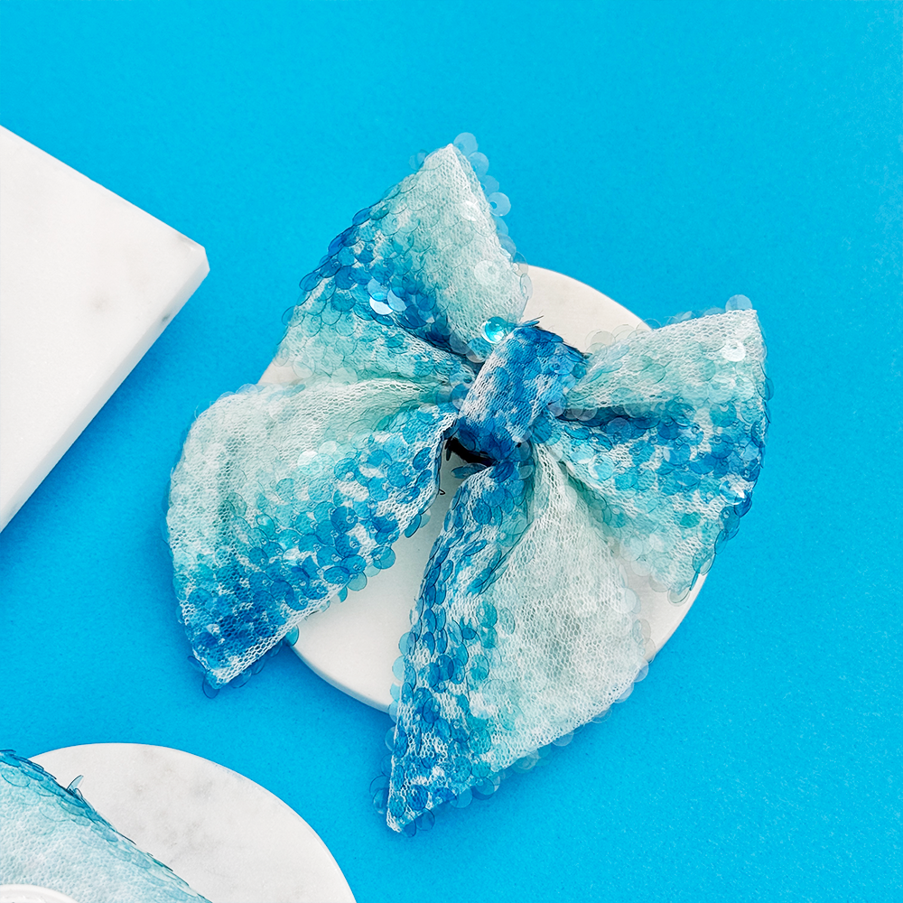 Seaside Shimmer Sailor Bow Tie