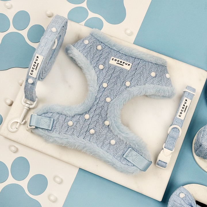 Snowpaws Adjustable Neck Harness, Lead & Collar Bundle