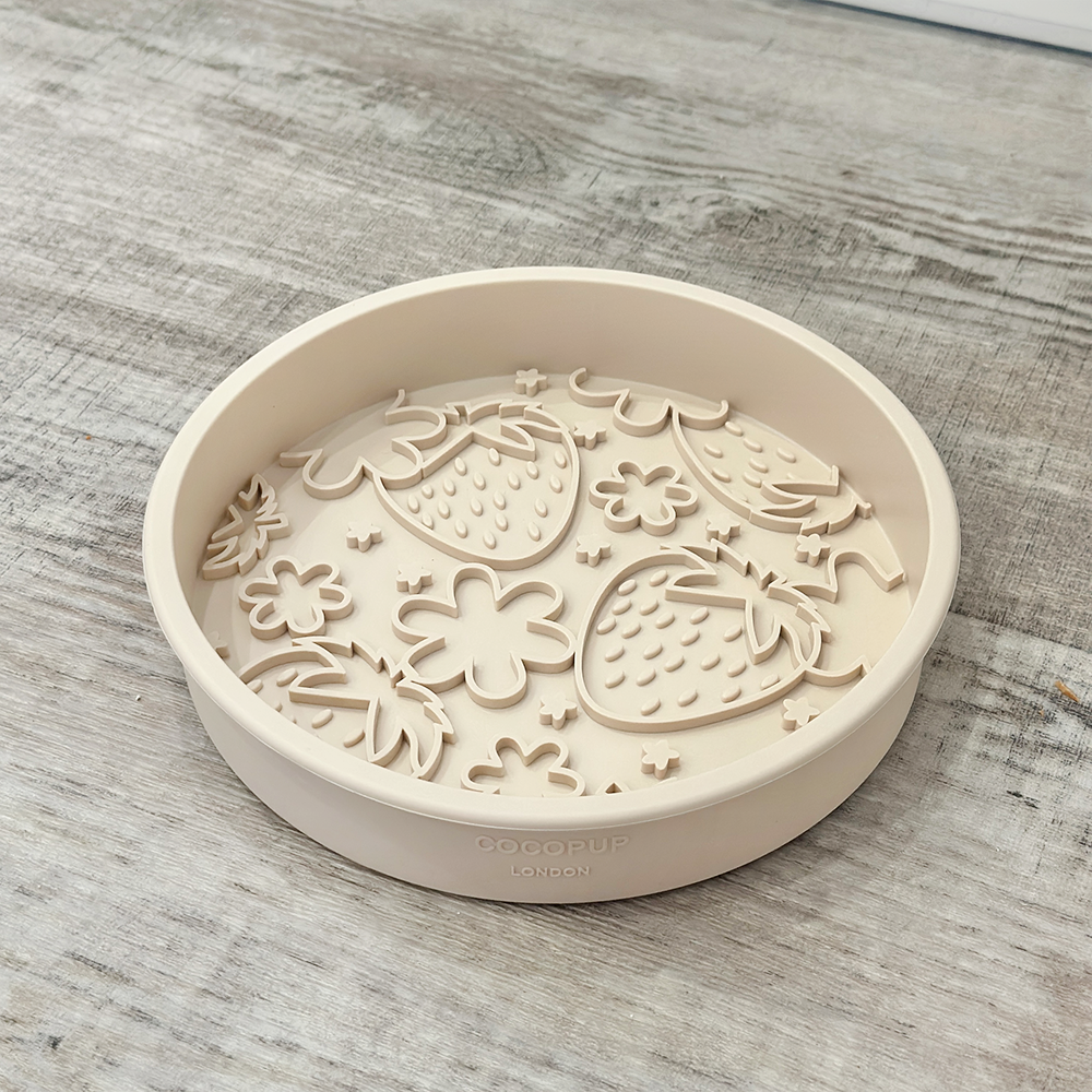 Silicone Slow Feed Dog Bowl - Pupberry Fields