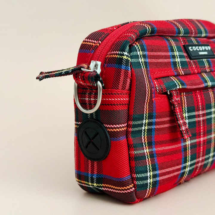 Dog Walking Bag - Tartan