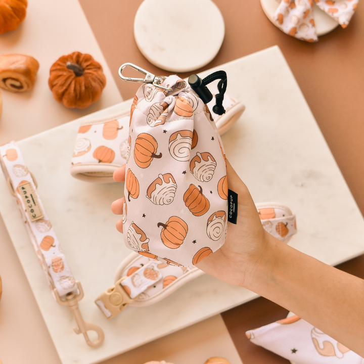 Drawstring Treat Pouch - Cinnamon Buns